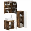 Vonios baldų rinkinys 4 pcs Dūminio ąžuolo