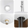 Vonios baldų rinkinys 4 pcs Dūminio ąžuolo