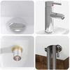Vonios baldų rinkinys 4 pcs Dūminio ąžuolo