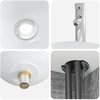 Vonios baldų rinkinys 4 pcs Pilka Sonoma