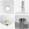 Vonios baldų rinkinys 4 pcs Pilka Sonoma