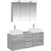 Vonios baldų rinkinys 4 pcs Pilka Sonoma