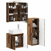 Vonios baldų rinkinys 4 pcs Sendintos medienos