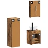 Vonios baldų rinkinys 4 pcs Sendintos medienos