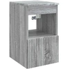 Vonios baldų rinkinys 5 vnt. Pilka Sonoma 33 x 34,5 x 160 cm