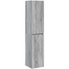 Vonios baldų rinkinys 6 pcs Pilka Sonoma