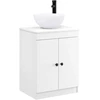 Vonios baldų rinkinys Balta Apdirbta mediena