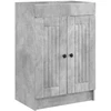 Vonios baldų rinkinys Betono pilka 56 x 37,5 x 81 cm