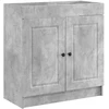 Vonios baldų rinkinys Betono pilka 56 x 37,5 x 81 cm