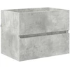 Vonios baldų rinkinys Betono pilka 60 x 38,3 x 45 cm
