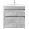Vonios baldų rinkinys Betono pilka 81 x 40 x 84,5 cm