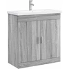Vonios baldų rinkinys Pilka Sonoma 81 x 40 x 84,5 cm