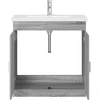 Vonios baldų rinkinys Pilka Sonoma 81 x 40 x 84,5 cm