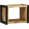 Vonios baldų rinkinys 4 vnt. Ruda ir juoda 55 x 35 x 60 cm