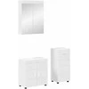 Vonios baldų rinkinys TULUM 3 pcs Balta 60 x 34 x 63 cm