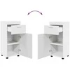 Vonios baldų rinkinys TULUM 3 pcs Balta 60 x 34 x 63 cm