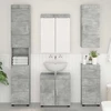 Vonios baldų rinkinys TULUM 5 pcs Betono pilka 60 x 34 x 63 cm