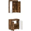 Vonios baldų rinkinys TULUM 2 pcs Rūkyta ąžuolas