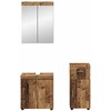 Vonios baldų rinkinys TULUM 3 pcs Senas medis 60 x 34 x 63 cm