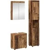 Vonios baldų rinkinys TULUM 3 pcs Senas medis 60 x 34 x 63 cm