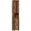 Vonios baldų rinkinys TULUM 5 pcs Senas medis 60 x 34 x 63 cm