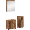 Vonios baldų rinkinys TULUM 3 pcs Senas medis 60 x 34 x 63 cm