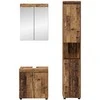 Vonios baldų rinkinys TULUM 3 pcs Senas medis 60 x 34 x 63 cm