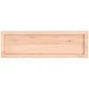 Vonios kambario stalviršis, 100x30x(2-4) cm, medienos masyvas
