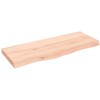 Vonios kambario stalviršis, 100x40x(2–6)cm, medienos masyvas