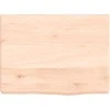 Vonios kambario stalviršis, 40x30x(2-4) cm, medienos masyvas
