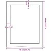 Vonios kambario stalviršis, 40x50x(2-4) cm, medienos masyvas