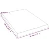 Vonios kambario stalviršis, 40x60x(2–4)cm, medienos masyvas
