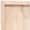 Vonios kambario stalviršis, 80x40x(2-6) cm, medienos masyvas