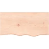 Vonios kambario stalviršis, 80x40x(2-6) cm, medienos masyvas