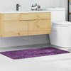 Neslystantis vonios kilimėlis Violetinė 70 x 120 cm PP
