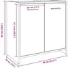 Vonios kriauklė Sena Mediena 60x33x60 cm Inžinierinė mediena