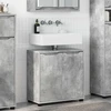 Vonios kriauklės cabinetas Betono pilka 60 x 30 x 60 cm