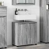 Vonios kriauklės cabinetas Pilkas Sonoma 60 x 30 x 60 cm
