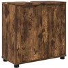 Vonios kriauklės cabinetas Rūkyta ąžuolas 60 x 30 x 60 cm