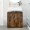 Vonios kriauklės cabinetas Rūkyta ąžuolas 60 x 30 x 60 cm