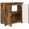 Vonios kriauklės cabinetas Rūkyta ąžuolas 60 x 30 x 60 cm