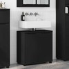 Vonios kriauklės cabinetas Juoda 60 x 30 x 60 cm