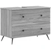 Vonios kriauklės spinta BREDA Pilka Sonoma 82 x 41 x 59 cm