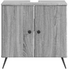 Vonios kriauklės spinta BREDA Pilka Sonoma 59,5 x 31,5 x 59 cm