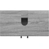 Vonios kriauklės spinta HOORN Pilka Sonoma 59,5 x 31,5 x 56 cm