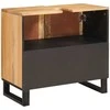 Vonios kriauklės spinta Ruda 62 x 33 x 58 cm Kietas mango medis