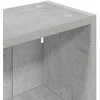 Vonios sieninė spintelė Betono Pilka 40 x 16 x 62,5 cm