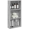 Vonios sieninė spintelė Pilka Sonoma 30 x 10 x 60,5 cm
