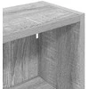 Vonios sieninė spintelė Pilka Sonoma 40 x 16 x 62,5 cm