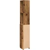 Vonios spintelė Old Wood 25x25x170 cm Engineered Wood